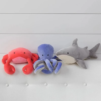 Manhattan Toy Crabby Abby Velveteen Sea Life Toy Crab Stuffed Animal, 12" 8 Manhattan Toy Crabby Abby Velveteen Sea Life Toy Crab Stuffed Animal, 12" - Image 6