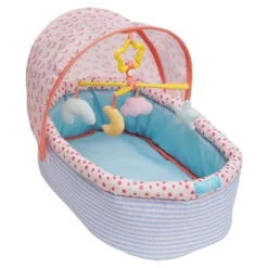 Manhattan Toy Stella Collection Soft Baby Doll Crib With Removable Canopy And Mobile For 12" To 15" Baby Dolls -The Manhattan Toy Company GUEST 028db0a7 1c7d 4993 bcb8 998fbd179520