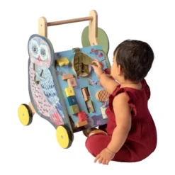Manhattan Toy Wildwoods Owl Wooden Push Cart With Shape Sorter And Basket, Serrated Oval, Spinners, Bead Run And More 15 Manhattan Toy Wildwoods Owl Wooden Push Cart With Shape Sorter And Basket, Serrated Oval, Spinners, Bead Run And More -The Manhattan Toy Company GUEST 02a90766 b46e 4e7a b714 0642250d02b0
