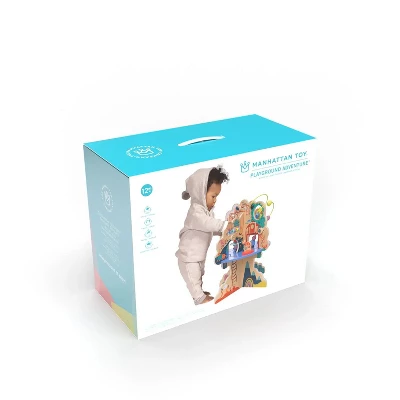 Manhattan Toy Playground Adventure Wooden Toddler Activity Center With Gliders, Abacus Track, Spinners, Spring Toys And Bead Runs 10 Manhattan Toy Playground Adventure Wooden Toddler Activity Center With Gliders, Abacus Track, Spinners, Spring Toys And Bead Runs - Image 8