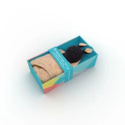 Manhattan Toy Embroidered Plush Bunny Baby Rattle + Soft Cotton Burp Cloth, 16 X 16 Inches -The Manhattan Toy Company GUEST 0b909c0b 71cb 4340 9cc9 81c30c952e0e