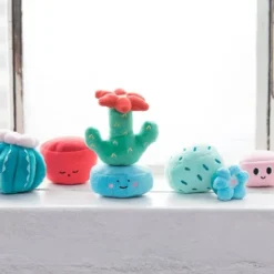 Manhattan Toy Cactus Garden 9 Piece Mix & Match Magnetic Plush Stacking Toy Playset -The Manhattan Toy Company GUEST 185560c3 aef8 4607 8600 c082f74def24