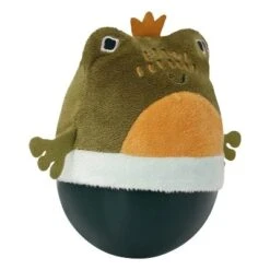 Manhattan Toy Wobbly Bobbly Frog Weighted, Soft Silicone Wobble Ball With Embroidered Plush Baby & Toddler Toy -The Manhattan Toy Company GUEST 1937be11 0869 429b bb46 f6522a0ffe97