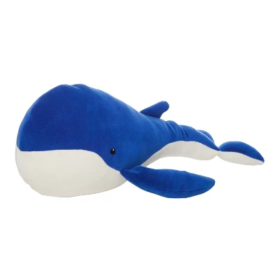 Manhattan Toy Velveteen Wistful Whale Sea Life Toy Stuffed Animal, 16" 4 Manhattan Toy Velveteen Wistful Whale Sea Life Toy Stuffed Animal, 16" - Image 2