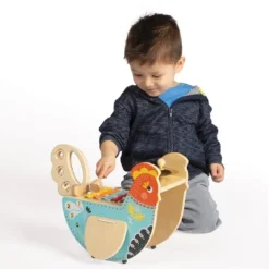 Manhattan Toy Musical Chicken Wooden Instrument For Toddlers With Maraca, Cymbal, Clacking Wings, Drumsticks, Washboard And Xylophone -The Manhattan Toy Company GUEST 24fc2270 4bd4 4656 8a5e ecc1e978e6ef