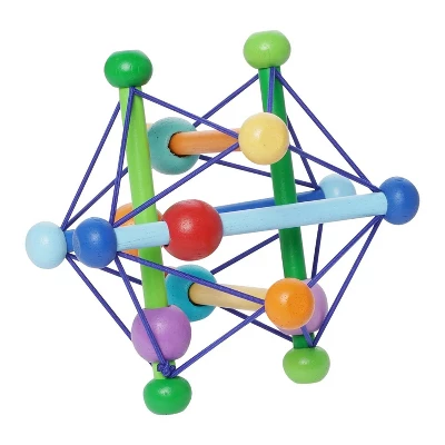 Manhattan Toy Skwish Color Burst Rattle And Teether Grasping Activity Toy (Un-boxed) 6 Manhattan Toy Skwish Color Burst Rattle And Teether Grasping Activity Toy (Un-boxed) - Image 4