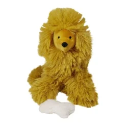 Manhattan Toy Posh Pepper Afghan Hound Dog 9" Stuffed Animal With Magnetic Plush Bone. -The Manhattan Toy Company GUEST 30826046 5433 42e3 90b0 156aade625c3
