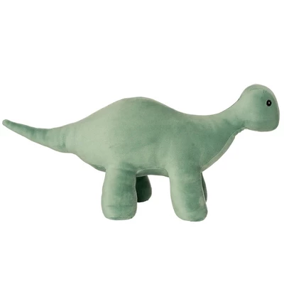 Manhattan Toy Stomper Velveteen Brontosaurus Dinosaur Stuffed Animal, 7" 4 Manhattan Toy Stomper Velveteen Brontosaurus Dinosaur Stuffed Animal, 7" - Image 2