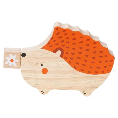 Manhattan Toy Musical Forest Trio 3 Piece Wooden Toy Set For Toddlers With Bear Rattle, Llama Clacker & Hedgehog Guiro 6 Manhattan Toy Musical Forest Trio 3 Piece Wooden Toy Set For Toddlers With Bear Rattle, Llama Clacker & Hedgehog Guiro - Image 4