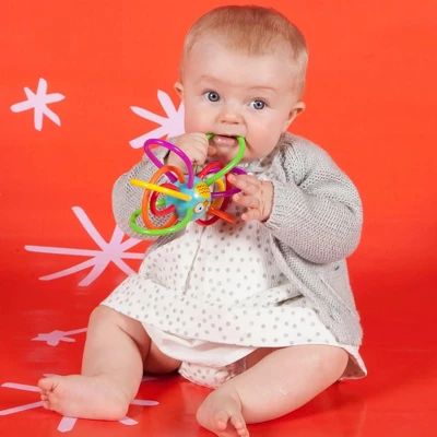 Manhattan Toy Zoo Winkel Owl Rattle And Sensory Teether 7 Manhattan Toy Zoo Winkel Owl Rattle And Sensory Teether - Image 5