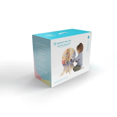 Manhattan Toy Deep Sea Adventure Wooden Toddler Activity Center With Clacking Clams, Spinning Gears, Gliders And Bead Runs 7 Manhattan Toy Deep Sea Adventure Wooden Toddler Activity Center With Clacking Clams, Spinning Gears, Gliders And Bead Runs - Image 6