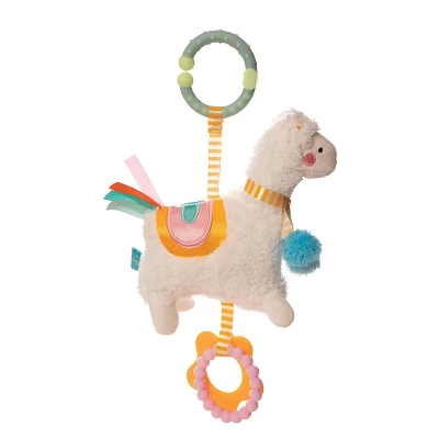 Manhattan Toy Llama Clip-on Baby Travel And Teething Toy 5 Manhattan Toy Llama Clip-on Baby Travel And Teething Toy - Image 3