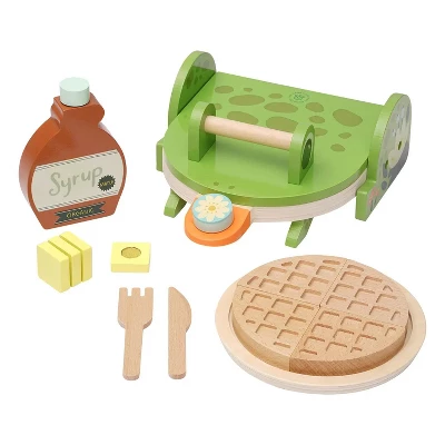 Manhattan Toy Ribbit Waffle Maker Toddler & Kids Pretend Play Cooking Toy Set 3 Manhattan Toy Ribbit Waffle Maker Toddler & Kids Pretend Play Cooking Toy Set