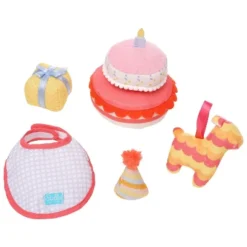 Manhattan Toy Stella Collection Birthday Party 6 Piece Baby Doll Birthday Party Playset For 12" And 15" Stella Dolls -The Manhattan Toy Company GUEST 44d1bd83 05d4 4b38 8448 e01742eb1b87