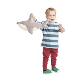Manhattan Toy Snarky Sharky Velveteen Sea Life Toy Shark Stuffed Animal, 16" -The Manhattan Toy Company GUEST 4a25a83c 35de 423a a302 e8095e9ea48e
