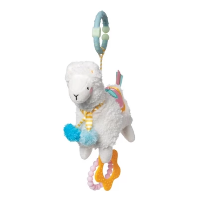 Manhattan Toy Llama Clip-on Baby Travel And Teething Toy 3 Manhattan Toy Llama Clip-on Baby Travel And Teething Toy