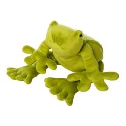 Manhattan Toy Velveteen Fidgety Frog Pond Life Toy Stuffed Animal, 14" -The Manhattan Toy Company GUEST 53fb4d41 9f37 4a69 94ca 8a65b1f4b14a