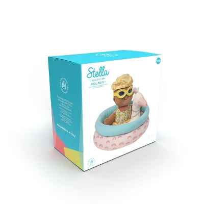Manhattan Toy Stella Collection Pool Party 4 Piece Baby Doll Pool Playset For 12" And 15" Stella Dolls 11 Manhattan Toy Stella Collection Pool Party 4 Piece Baby Doll Pool Playset For 12" And 15" Stella Dolls - Image 9