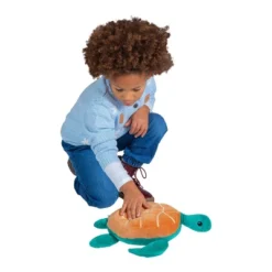 Manhattan Toy Velveteen Salty Sea Turtle Ocean Life Toy Stuffed Animal, 14.5" -The Manhattan Toy Company GUEST 71a658b0 8c48 4fc7 a0e7 2bc79a7f8fca