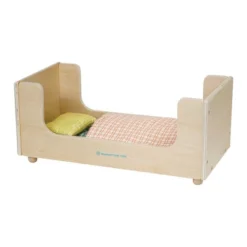 Manhattan Toy Night Night Wooden Play Sleigh Bed With Pillow And Blanket For Dolls And Stuffed Animals -The Manhattan Toy Company GUEST 7673348c 7b89 48f0 984f 82b0372b91da