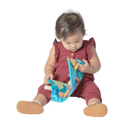 Manhattan Toy Deep Sea Dive Machine Washable Bath Time Activity Book For Infants And Toddlers 6 Manhattan Toy Deep Sea Dive Machine Washable Bath Time Activity Book For Infants And Toddlers - Image 4