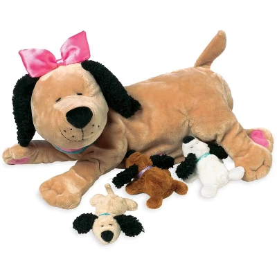 Manhattan Toy Nursing Nana Dog Nurturing Soft Toy 5 Manhattan Toy Nursing Nana Dog Nurturing Soft Toy - Image 3