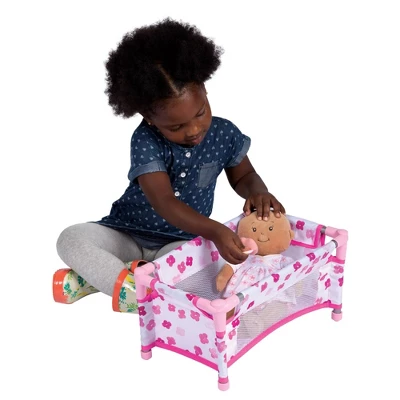 Manhattan Toy Baby Stella Take Along Baby Doll Crib Accessory Set For 15" Dolls 4 Manhattan Toy Baby Stella Take Along Baby Doll Crib Accessory Set For 15" Dolls - Image 2