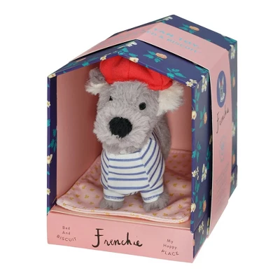Manhattan Toy Bed & Biscuit Frenchie Plush Puppy Dog & Keepsake Dog House With Mini-Storybook In Hidden Drawer 12 Manhattan Toy Bed & Biscuit Frenchie Plush Puppy Dog & Keepsake Dog House With Mini-Storybook In Hidden Drawer - Image 11