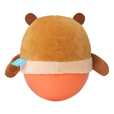 Manhattan Toy Wobbly Bobbly Bear Weighted, Soft Silicone Wobble Ball With Embroidered Plush Baby & Toddler Toy 11 Manhattan Toy Wobbly Bobbly Bear Weighted, Soft Silicone Wobble Ball With Embroidered Plush Baby & Toddler Toy - Image 9