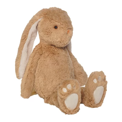 Manhattan Toy Willow The Coffee & Beige Snuggle Bunnies 12" Stuffed Animal With Embroidered Accents 7 Manhattan Toy Willow The Coffee & Beige Snuggle Bunnies 12" Stuffed Animal With Embroidered Accents - Image 5