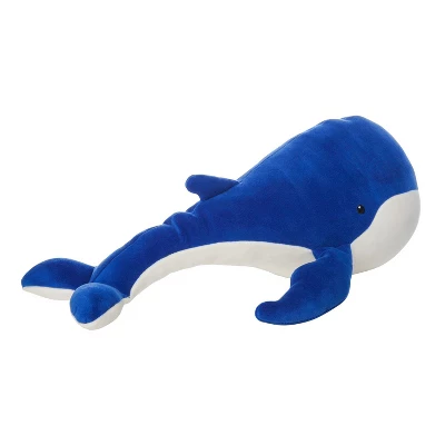 Manhattan Toy Velveteen Wistful Whale Sea Life Toy Stuffed Animal, 16" 5 Manhattan Toy Velveteen Wistful Whale Sea Life Toy Stuffed Animal, 16" - Image 3