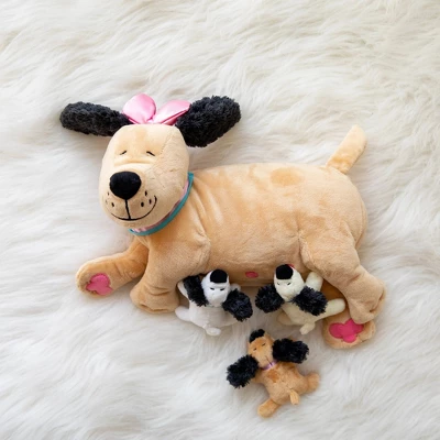 Manhattan Toy Nursing Nana Dog Nurturing Soft Toy 3 Manhattan Toy Nursing Nana Dog Nurturing Soft Toy