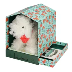 Manhattan Toy Bed & Biscuit Labradoodle Plush Puppy Dog & Keepsake Dog House With Mini-Storybook In Hidden Drawer -The Manhattan Toy Company GUEST 9ba86ec0 abb5 40bf a231 d6780a6d7114