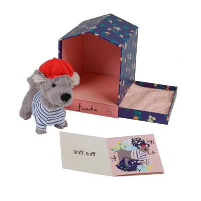 Manhattan Toy Bed & Biscuit Frenchie Plush Puppy Dog & Keepsake Dog House With Mini-Storybook In Hidden Drawer 11 Manhattan Toy Bed & Biscuit Frenchie Plush Puppy Dog & Keepsake Dog House With Mini-Storybook In Hidden Drawer - Image 10
