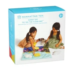 Manhattan Toy Sunny Day 11-Piece Decorative Soft Quilted Jumbo Floor Or Table Tic Tac Toe Game For Kids -The Manhattan Toy Company GUEST a4cbf87f 6ec8 43d5 be5c ac9086a5d68f