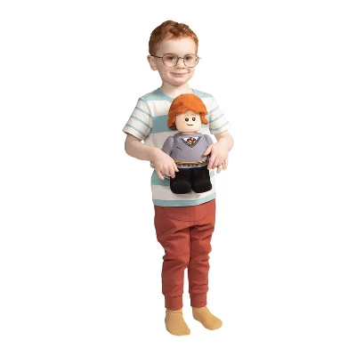 Manhattan Toy Company LEGO® Ron Weasley™ Minifigure Plush 12" Character 4 Manhattan Toy Company LEGO® Ron Weasley™ Minifigure Plush 12" Character - Image 2