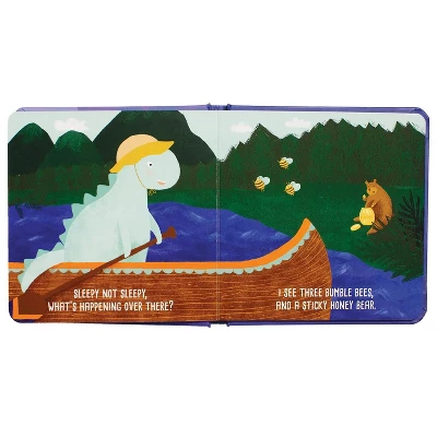 Manhattan Toy Sleepy Not Sleepy - A Tiny Dino's Bedtime Adventure Board Book, Ages 6 Months And Up 4 Manhattan Toy Sleepy Not Sleepy - A Tiny Dino's Bedtime Adventure Board Book, Ages 6 Months And Up - Image 2