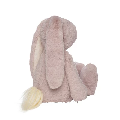 Manhattan Toy Ivy The Mauve & Light Beige Snuggle Bunnies 12" Stuffed Animal With Embroidered Accents 3 Manhattan Toy Ivy The Mauve & Light Beige Snuggle Bunnies 12" Stuffed Animal With Embroidered Accents