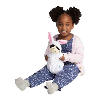 Manhattan Toy Snuggle Baby Doll & Hooded Bunny Sleep Sack 6 Manhattan Toy Snuggle Baby Doll & Hooded Bunny Sleep Sack - Image 4