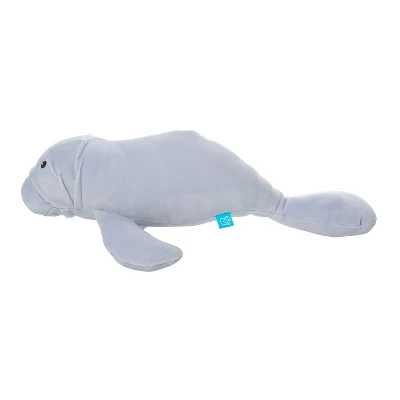 Manhattan Toy Velveteen Mopey Manatee Sea Life Toy Stuffed Animal, 18" 3 Manhattan Toy Velveteen Mopey Manatee Sea Life Toy Stuffed Animal, 18"