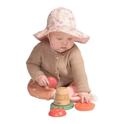 Manhattan Toy Folklore Fun-gi Magnetic Wooden Toadstool Shaped Stacking Toy For Babies 9 Months And Up 5 Manhattan Toy Folklore Fun-gi Magnetic Wooden Toadstool Shaped Stacking Toy For Babies 9 Months And Up - Image 3