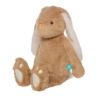 Manhattan Toy Willow The Coffee & Beige Snuggle Bunnies 12" Stuffed Animal With Embroidered Accents 3 Manhattan Toy Willow The Coffee & Beige Snuggle Bunnies 12" Stuffed Animal With Embroidered Accents