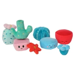 Manhattan Toy Cactus Garden 9 Piece Mix & Match Magnetic Plush Stacking Toy Playset -The Manhattan Toy Company GUEST ec2ae6c2 f69f 405b ad4f f4e78d3bc1b8