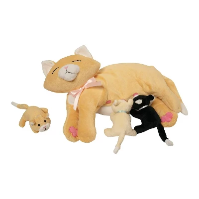 Manhattan Toy Nursing Nina Cat Nurturing Soft Toy 3 Manhattan Toy Nursing Nina Cat Nurturing Soft Toy