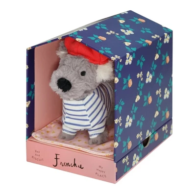Manhattan Toy Bed & Biscuit Frenchie Plush Puppy Dog & Keepsake Dog House With Mini-Storybook In Hidden Drawer 3 Manhattan Toy Bed & Biscuit Frenchie Plush Puppy Dog & Keepsake Dog House With Mini-Storybook In Hidden Drawer - Image 2